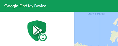Find My Device website