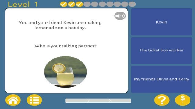 Conversation Planner Level 1 question