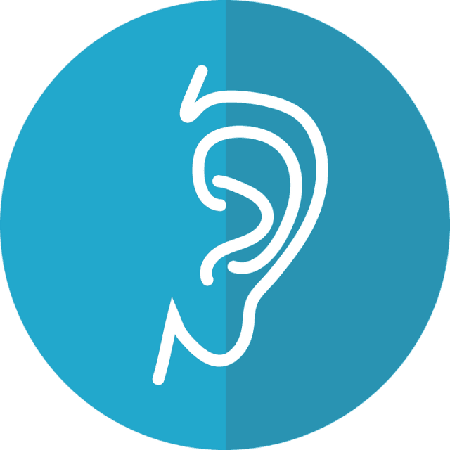 Hearing aid app symbols