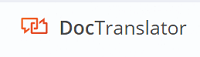 DocTranslator logo