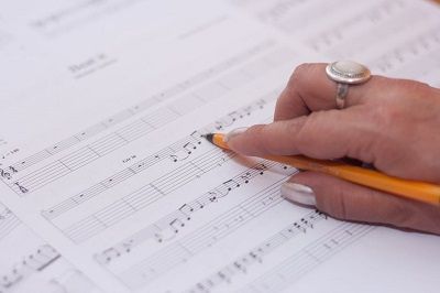 Sheet music study