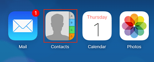 iCloud Contacts app icon