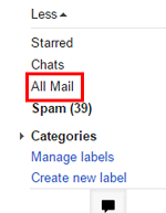 Gmail Archive folder icon