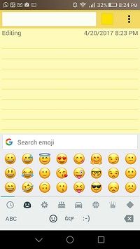 New emojis on keyboard