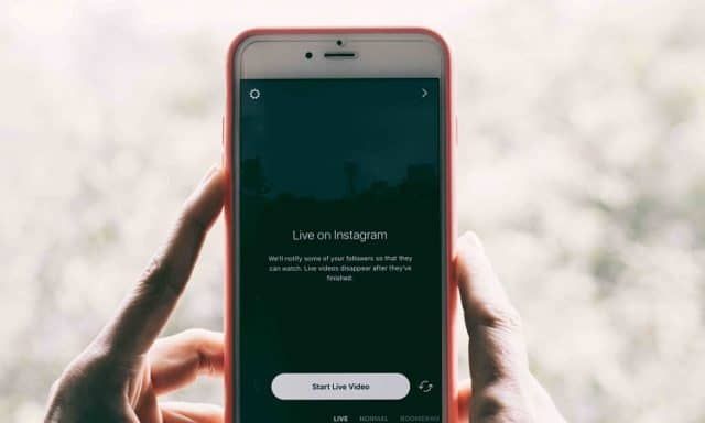 Live streaming Instagram from mobile phone