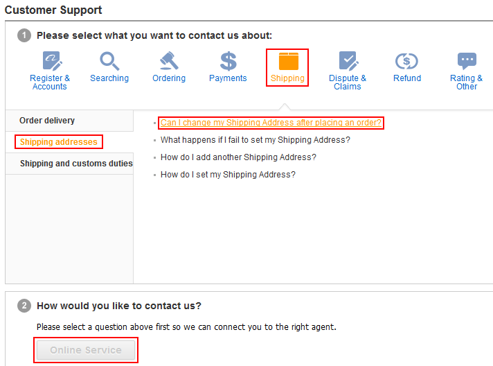 How to contact AliExpress customer service