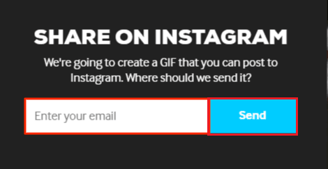 Send the GIF to your email address