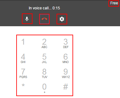 How to use the Google Hangouts phone call interface