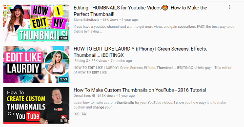 Cool titles and thumbnails