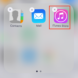 Add apps to folder on iPhone home screen