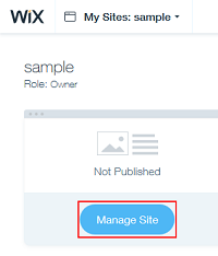 Continue deleting aspects of Wix account