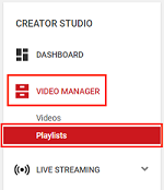 Video Playlist Manager