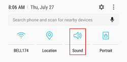 Android audio playback controls