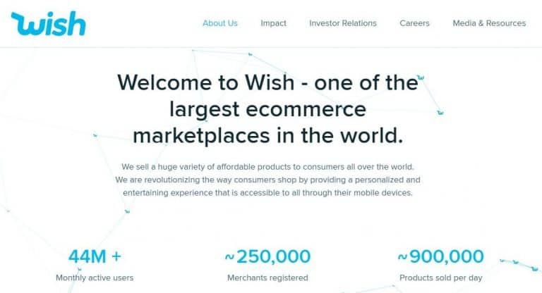 Wish About Us page