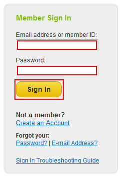 How to sign into Angie's List with your email address and account password