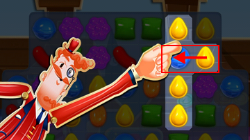 How to form a 4-candy match in Candy Crush Saga
