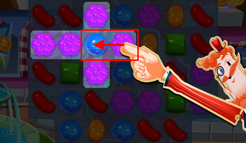 How to create an 'L' or 'T' match in Candy Crush Saga