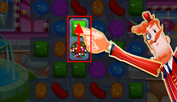 How to use a special colour bomb candy in Candy Crush Saga