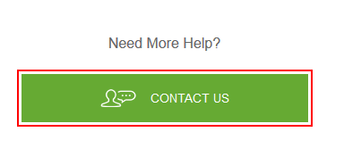 Button to contact Hulu customer service