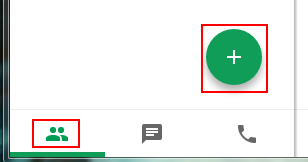 How to add a new contact to Google Hangouts