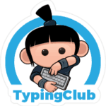 Logo for typing club