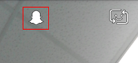 Snapchat menu icon