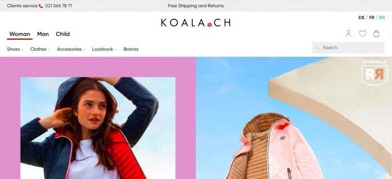 Koala homepage