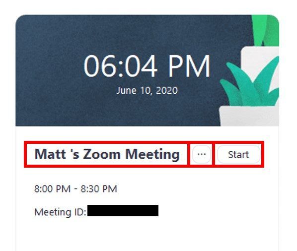 Desktop client upcoming meetings