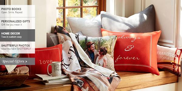 Shutterfly prints and gifts