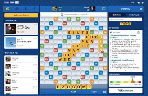 Words With Friends screenshot