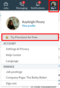 Try Premium for Free button