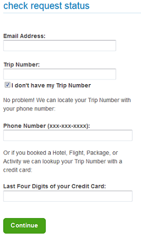 Change details of a booking on Priceline