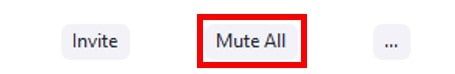 Mute All participants button 