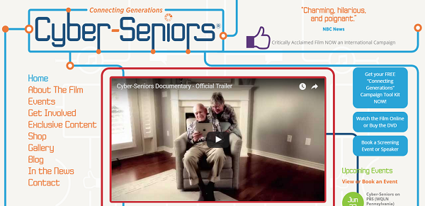 Cyber-Seniors homepage