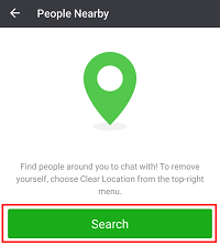 See WeChat users near you