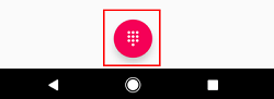 Dial pad in phone app