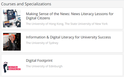 Coursera course offerings