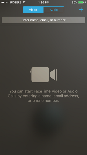 Make a call using FaceTime