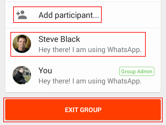 Adding, removing, and managing WhatsApp group members