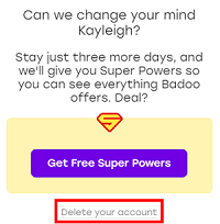 Choose not to accept free Super Powers