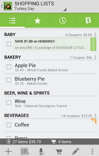 Grocery iQ app