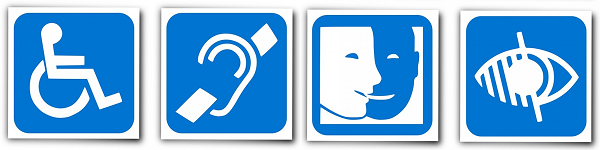 Digital accessibility symbols