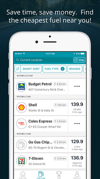 GasBuddy screenshot