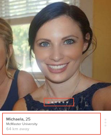 How to view the profile of a potential match on Tinder