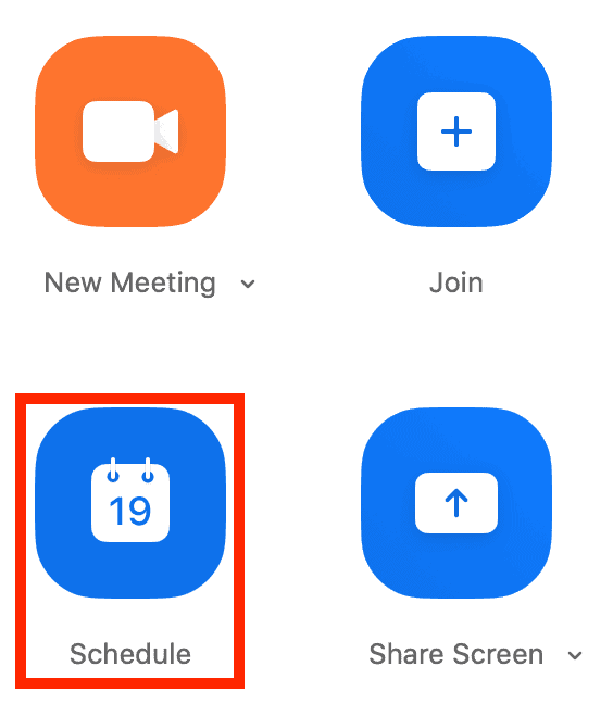 Schedule icon