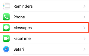 Message Settings