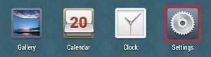 Settings app