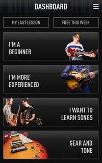 Guitar Lessons app