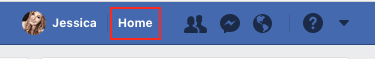 Go to Facebook home page