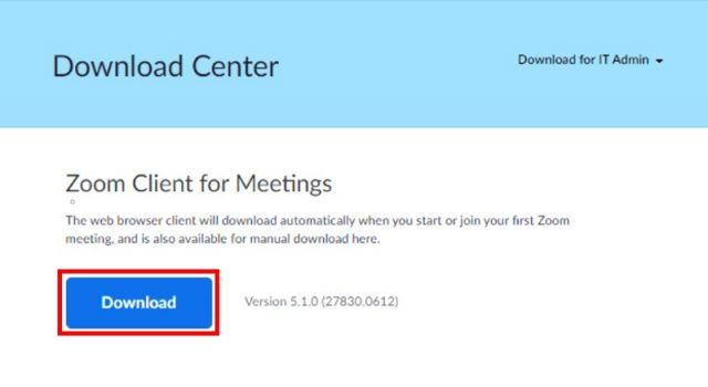 Website Download Center with desktop client download